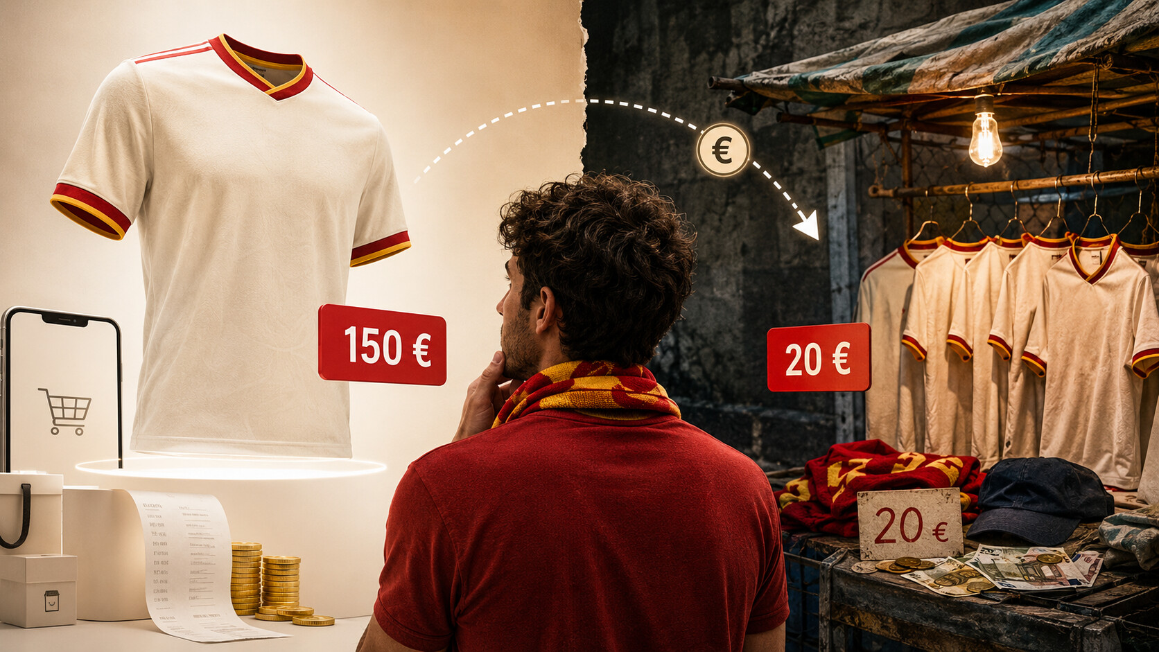 Ilustración del artículo sobre precio de las camisetas de fútbol, figura 1